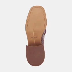 DOLCE VITA Flats & Loafers*Talie Loafers Cabernet Embossed Leather