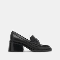 DOLCE VITA Flats & Loafers*Talie Loafers Onyx Embossed Leather