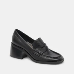 DOLCE VITA Flats & Loafers*Talie Loafers Onyx Embossed Leather