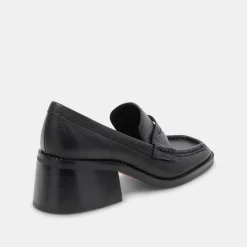 DOLCE VITA Flats & Loafers*Talie Loafers Onyx Embossed Leather