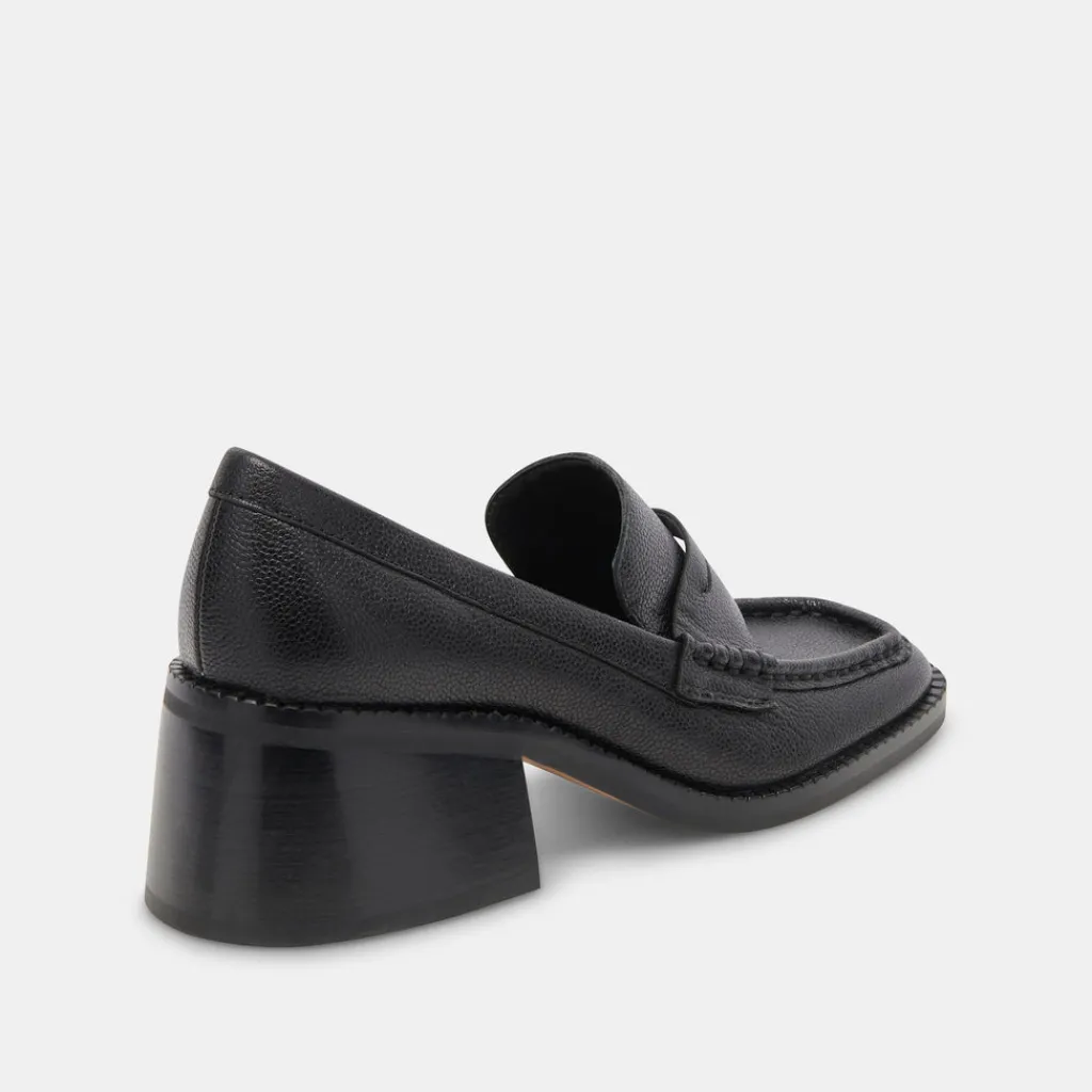 DOLCE VITA Flats & Loafers*Talie Loafers Onyx Embossed Leather