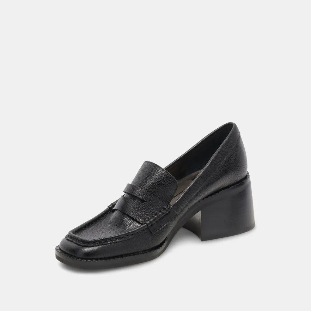DOLCE VITA Flats & Loafers*Talie Loafers Onyx Embossed Leather