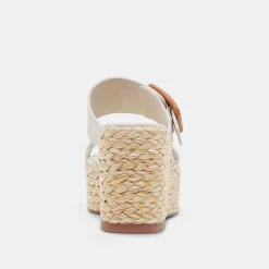 DOLCE VITA Wedges*Thorin Wedges Ivory Leather