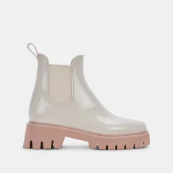 DOLCE VITA Boots & Booties*Thundr H2O Boots Ivory Patent Stella