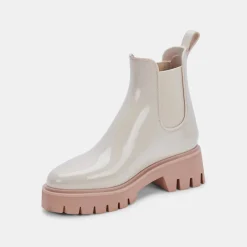 DOLCE VITA Boots & Booties*Thundr H2O Boots Ivory Patent Stella