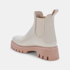 DOLCE VITA Boots & Booties*Thundr H2O Boots Ivory Patent Stella