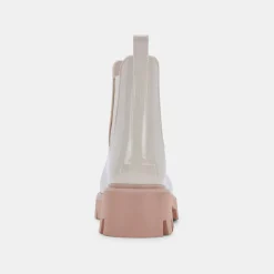 DOLCE VITA Boots & Booties*Thundr H2O Boots Ivory Patent Stella