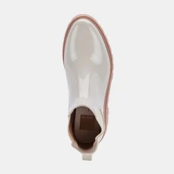 DOLCE VITA Boots & Booties*Thundr H2O Boots Ivory Patent Stella