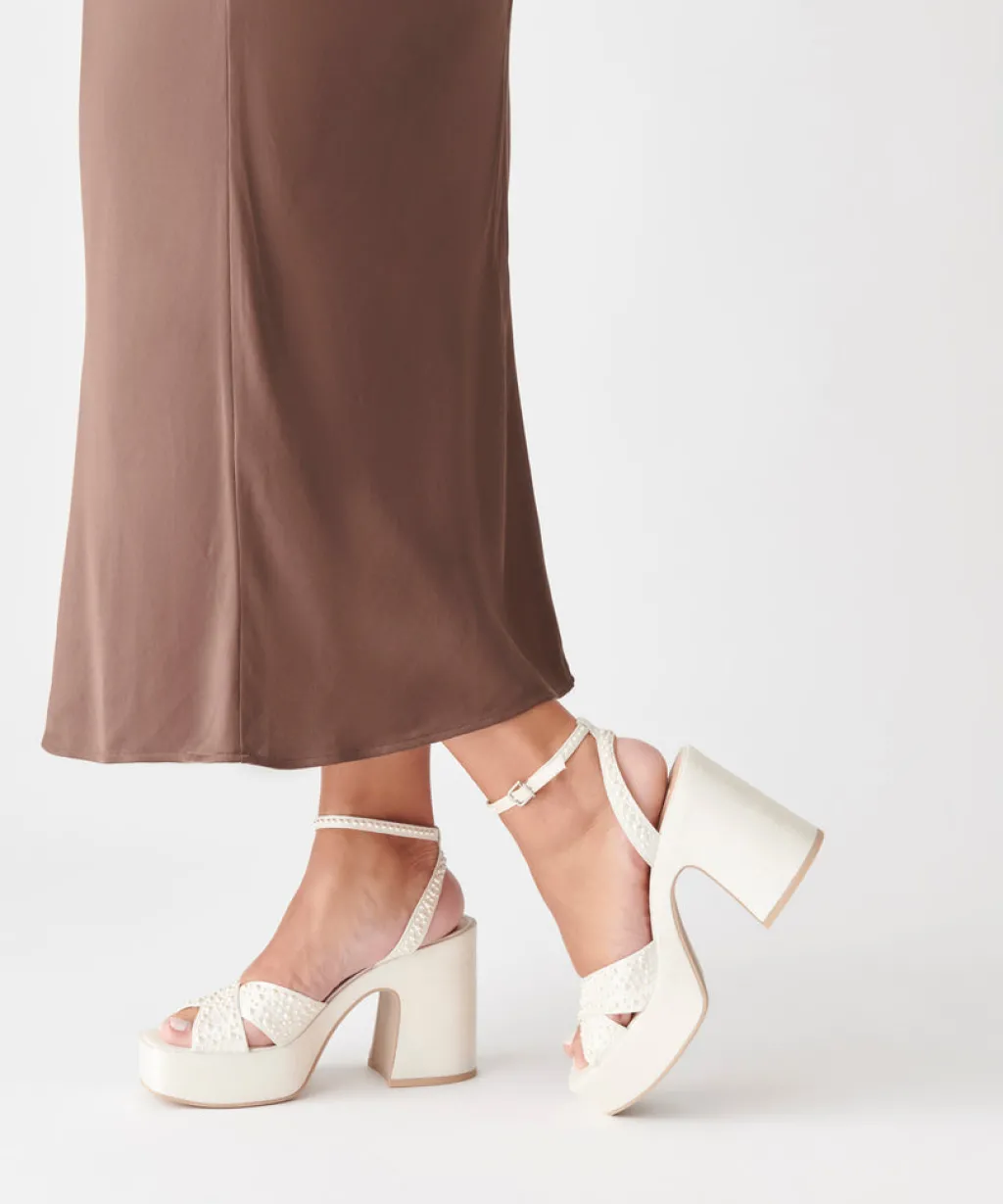 DOLCE VITA Heels*Wessi Pearl Heels Vanilla Pearls