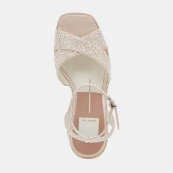 DOLCE VITA Heels*Wessi Pearl Heels Vanilla Pearls