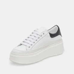 DOLCE VITA Sneakers*Wyett Sneakers White Black Leather