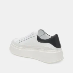 DOLCE VITA Sneakers*Wyett Sneakers White Black Leather