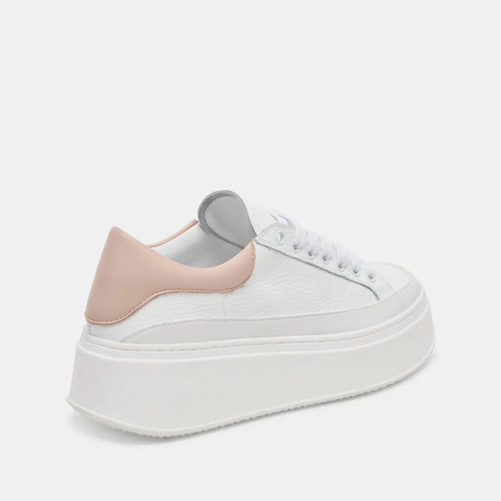 DOLCE VITA Sneakers*Wyett Sneakers White Tan Leather
