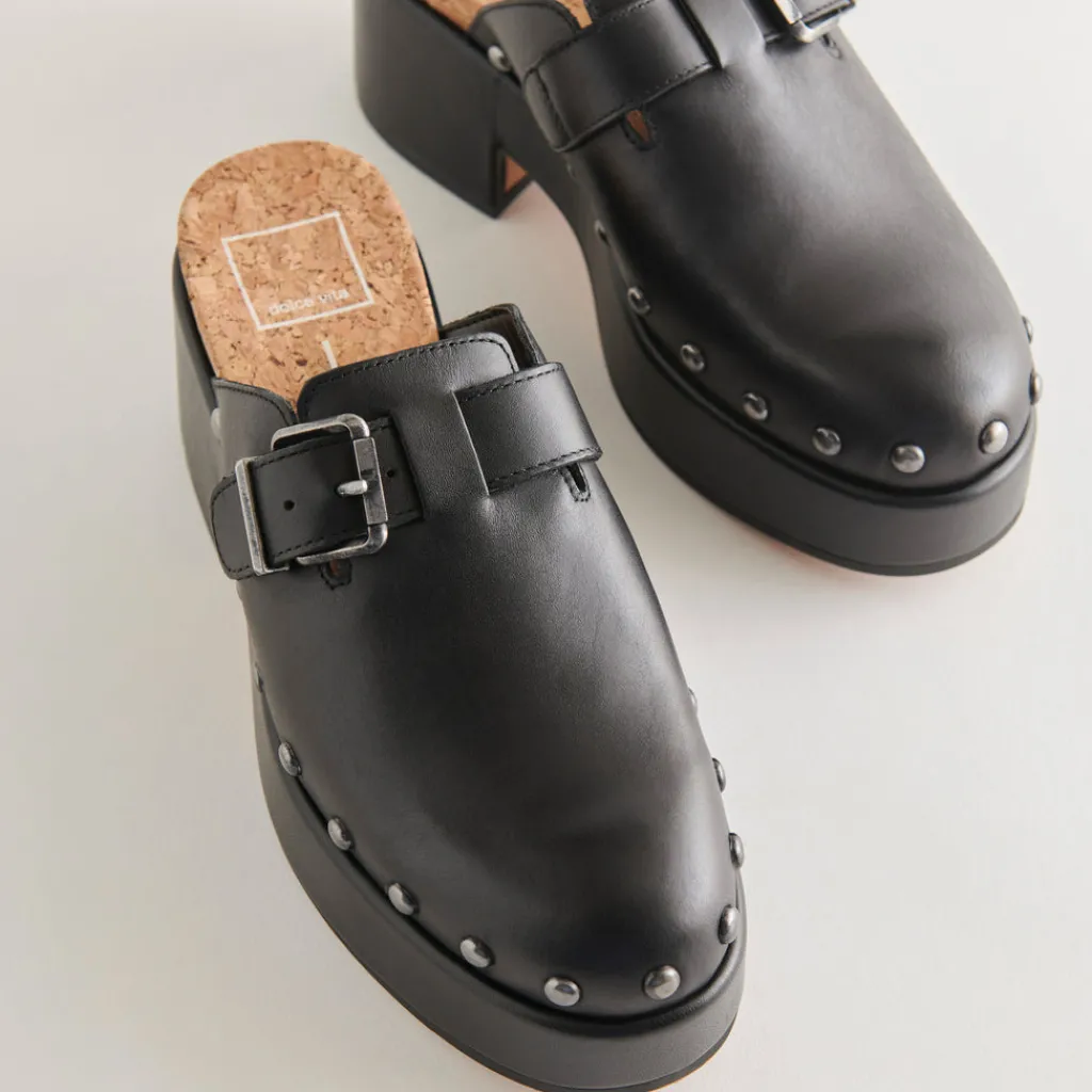 DOLCE VITA Mules & Clogs*Yevan Clogs Black Leather