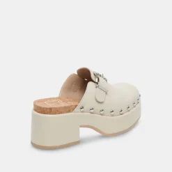 DOLCE VITA Mules & Clogs*Yevan Clogs Ivory Leather