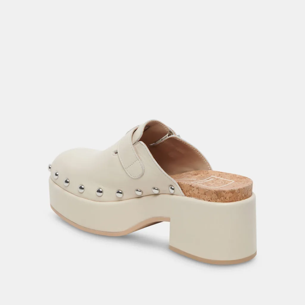 DOLCE VITA Mules & Clogs*Yevan Clogs Ivory Leather