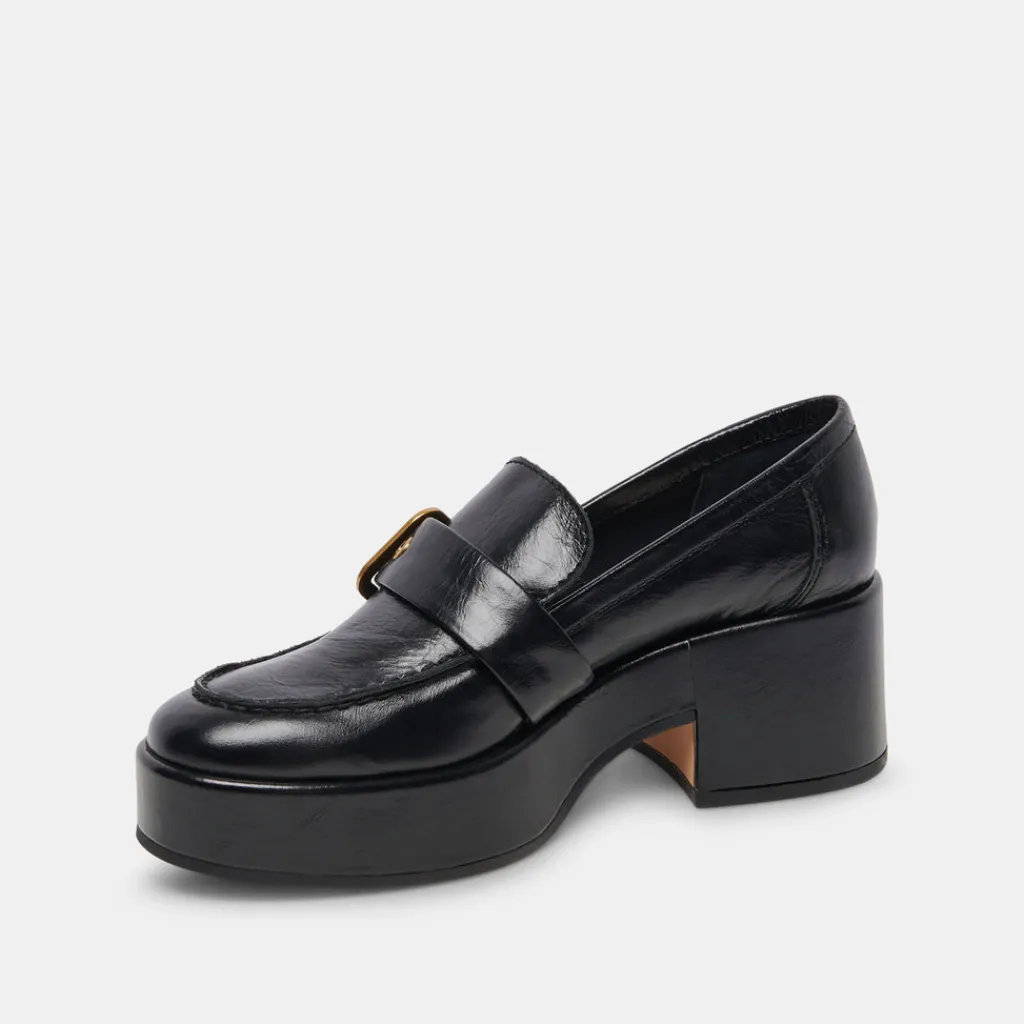 DOLCE VITA Flats & Loafers*Yonder Loafers Midnight Crinkle Patent