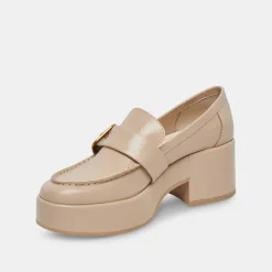 DOLCE VITA Flats & Loafers*Yonder Loafers Sesame Crinkle Patent