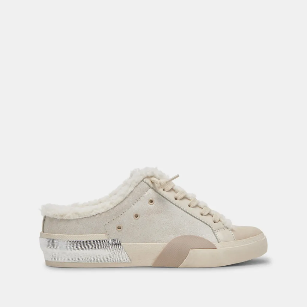 DOLCE VITA Sneakers*Zantel Sneakers Off White Crackled Leather