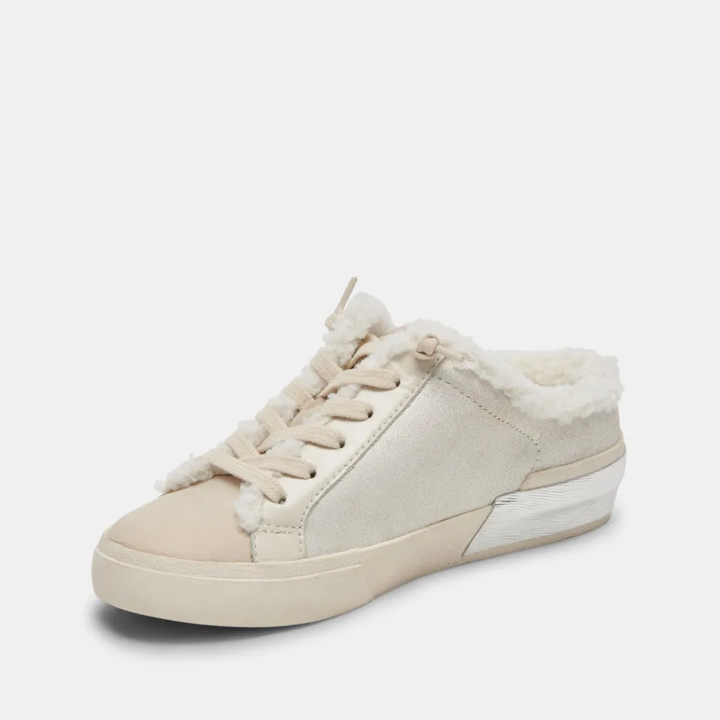DOLCE VITA Sneakers*Zantel Sneakers Off White Crackled Leather