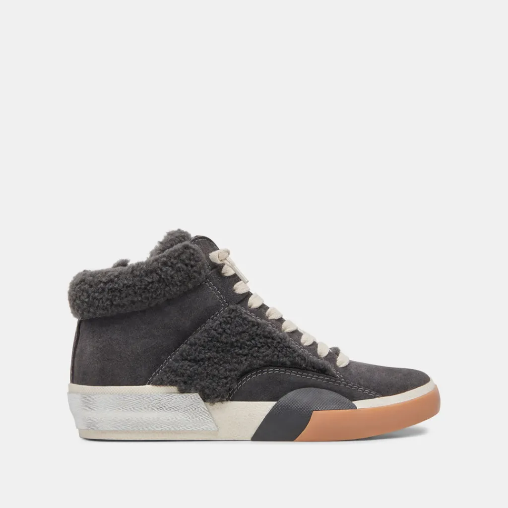 DOLCE VITA Sneakers*Zilvia Plush Sneakers Anthracite Suede