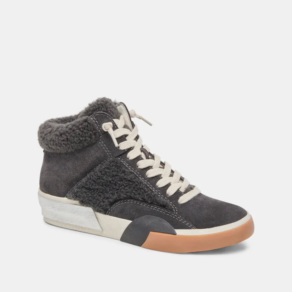 DOLCE VITA Sneakers*Zilvia Plush Sneakers Anthracite Suede