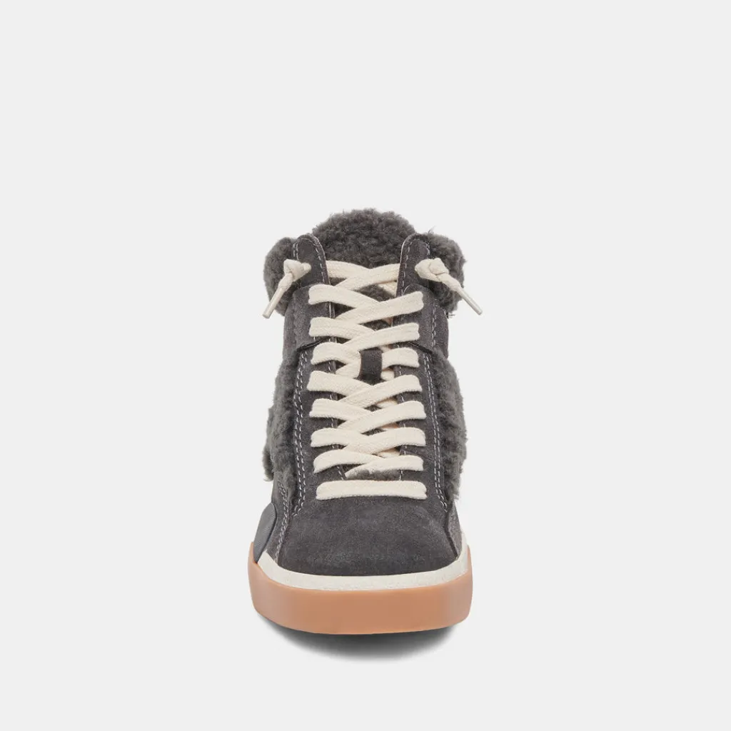 DOLCE VITA Sneakers*Zilvia Plush Sneakers Anthracite Suede