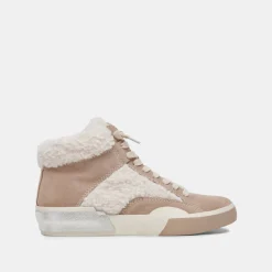 DOLCE VITA Sneakers*Zilvia Plush Sneakers Taupe Multi Suede