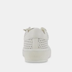 DOLCE VITA Sneakers*Zina Perforated Sneakers White Perforated Leather