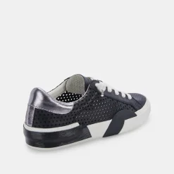 DOLCE VITA Sneakers*Zina Perforated Sneakers Black Perforated Leather