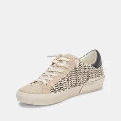 DOLCE VITA Sneakers*Zina Sneakers Black Natural Raffia