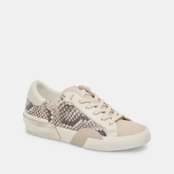 DOLCE VITA Sneakers*Zina Sneakers Black White Embossed Snake