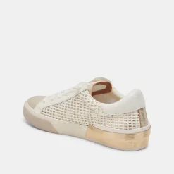 DOLCE VITA Sneakers*Zina Sneakers Bone Gold Woven
