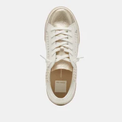 DOLCE VITA Sneakers*Zina Sneakers Bone Gold Woven