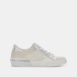 DOLCE VITA Sneakers*Zina Sneakers Cream Leopard Print Suede