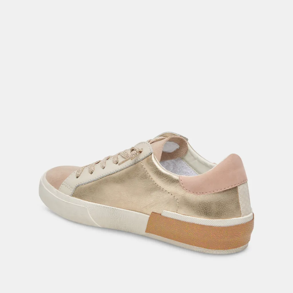 DOLCE VITA Sneakers*Zina Sneakers Gold Leather