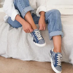 DOLCE VITA Sneakers*Zina Sneakers Navy Multi Woven