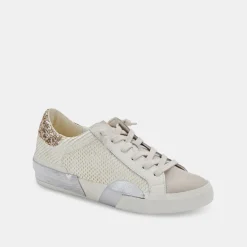 DOLCE VITA Sneakers*Zina Sneakers Off White Embossed Leather