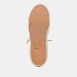 DOLCE VITA Sneakers*Zina Sneakers Tan Cream Raffia