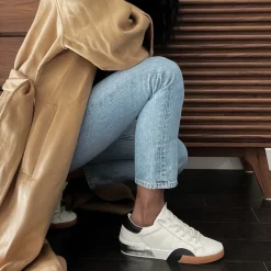 DOLCE VITA Sneakers*Zina Sneakers White Black Leather