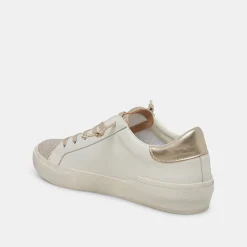 DOLCE VITA Sneakers*Zina Sneakers White Gold Leather