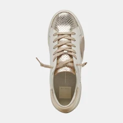 DOLCE VITA Sneakers*Zina Sneakers White Gold Leather