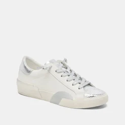 DOLCE VITA Sneakers*Zina Sneakers White Silver Leather