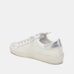 DOLCE VITA Sneakers*Zina Sneakers White Silver Leather