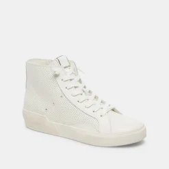 DOLCE VITA Sneakers*Zohara Sneakers White Perforated Leather