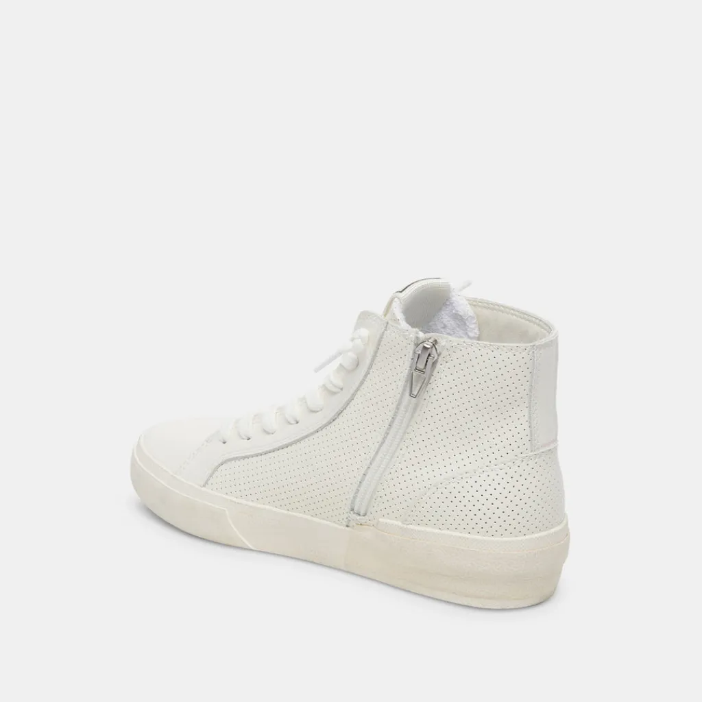 DOLCE VITA Sneakers*Zohara Sneakers White Perforated Leather