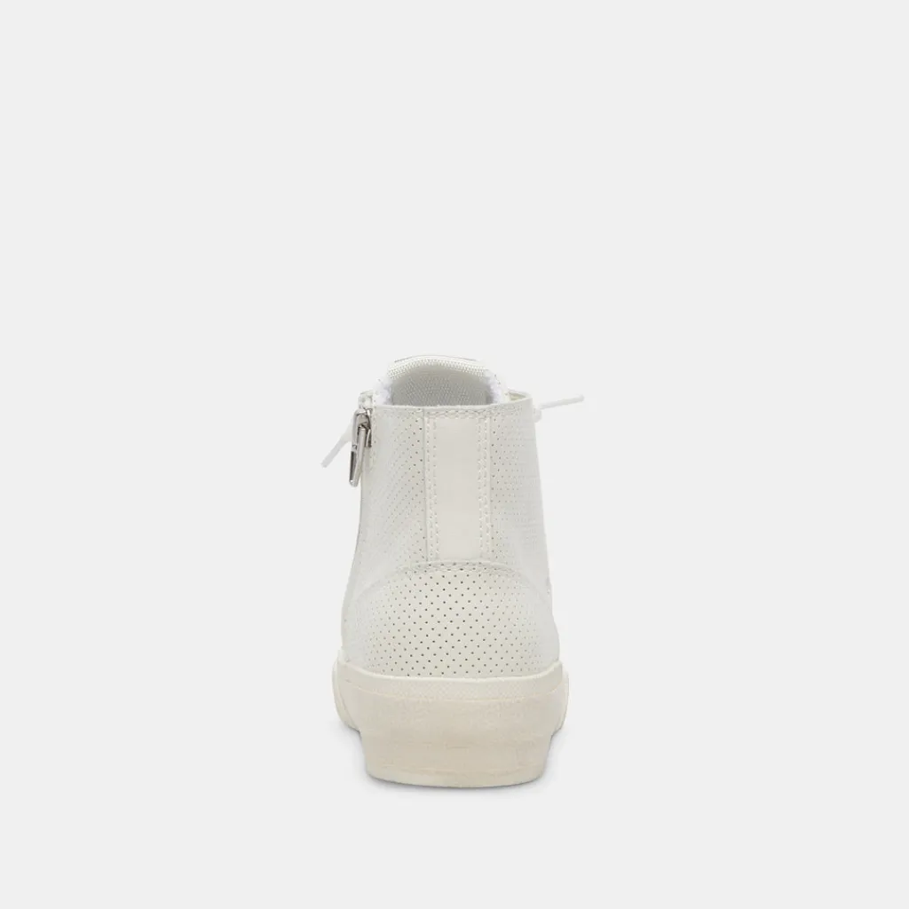 DOLCE VITA Sneakers*Zohara Sneakers White Perforated Leather