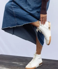 DOLCE VITA Sneakers*Zohara Sneakers White Tan Leather